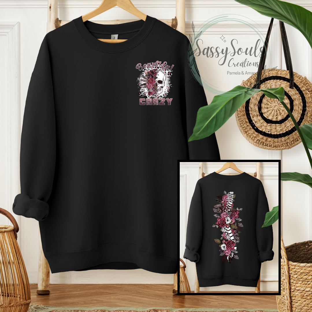 Beautiful Crazy Skull