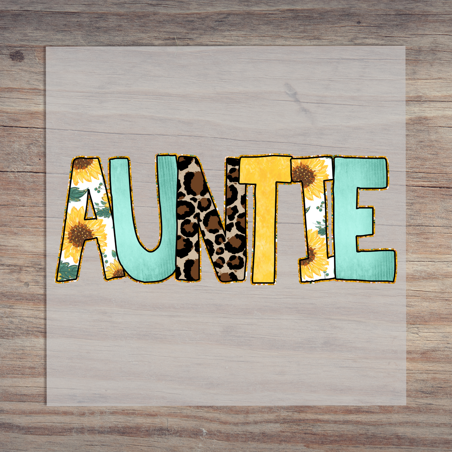 Auntie Cheetah Flowers