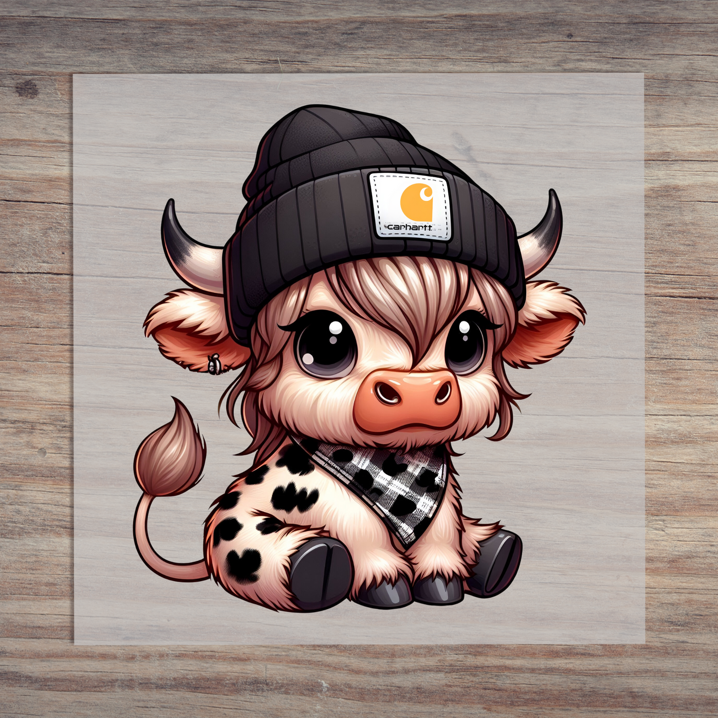 Baby Spotted Cow Black Carhartt