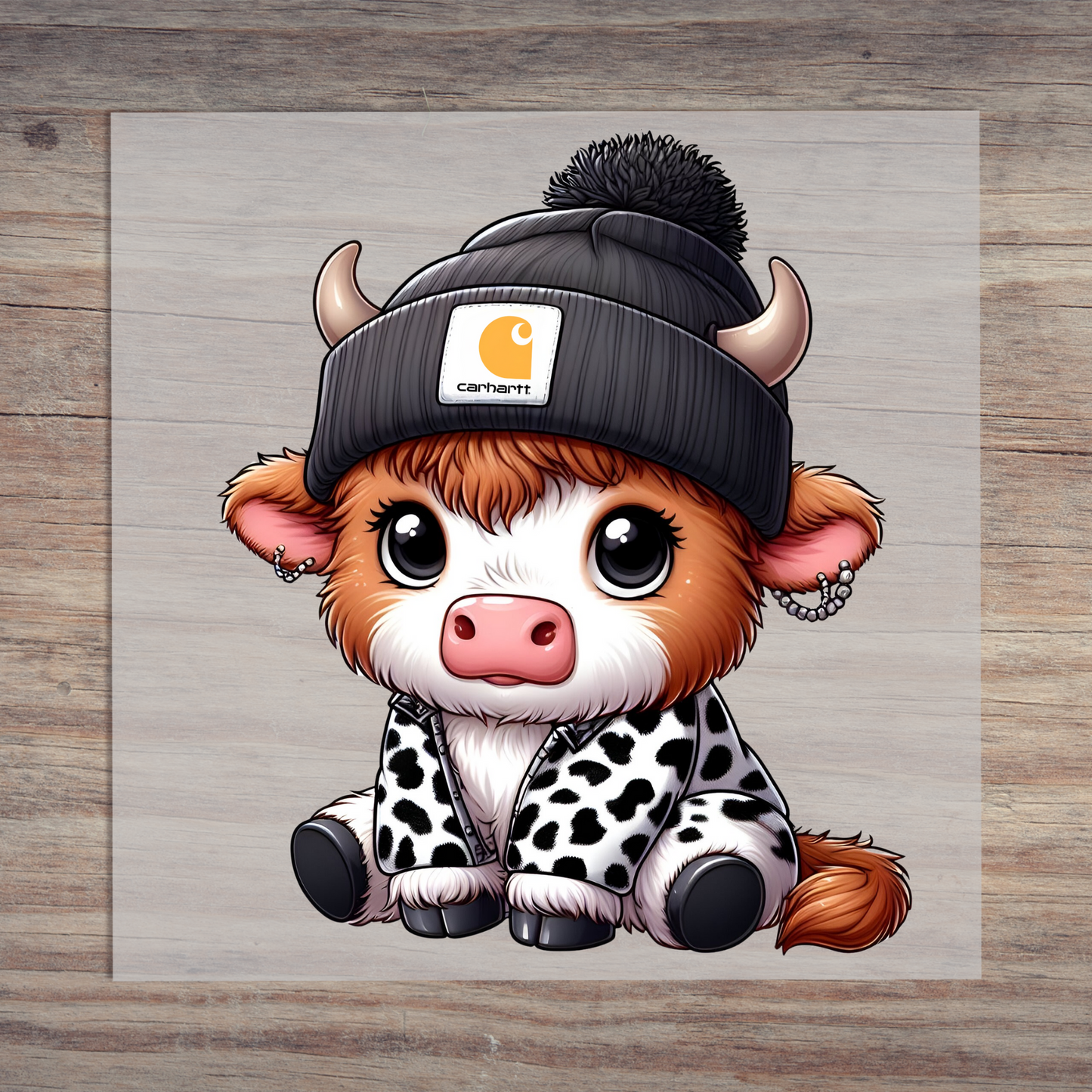 Black Carhartt Spotted Cow