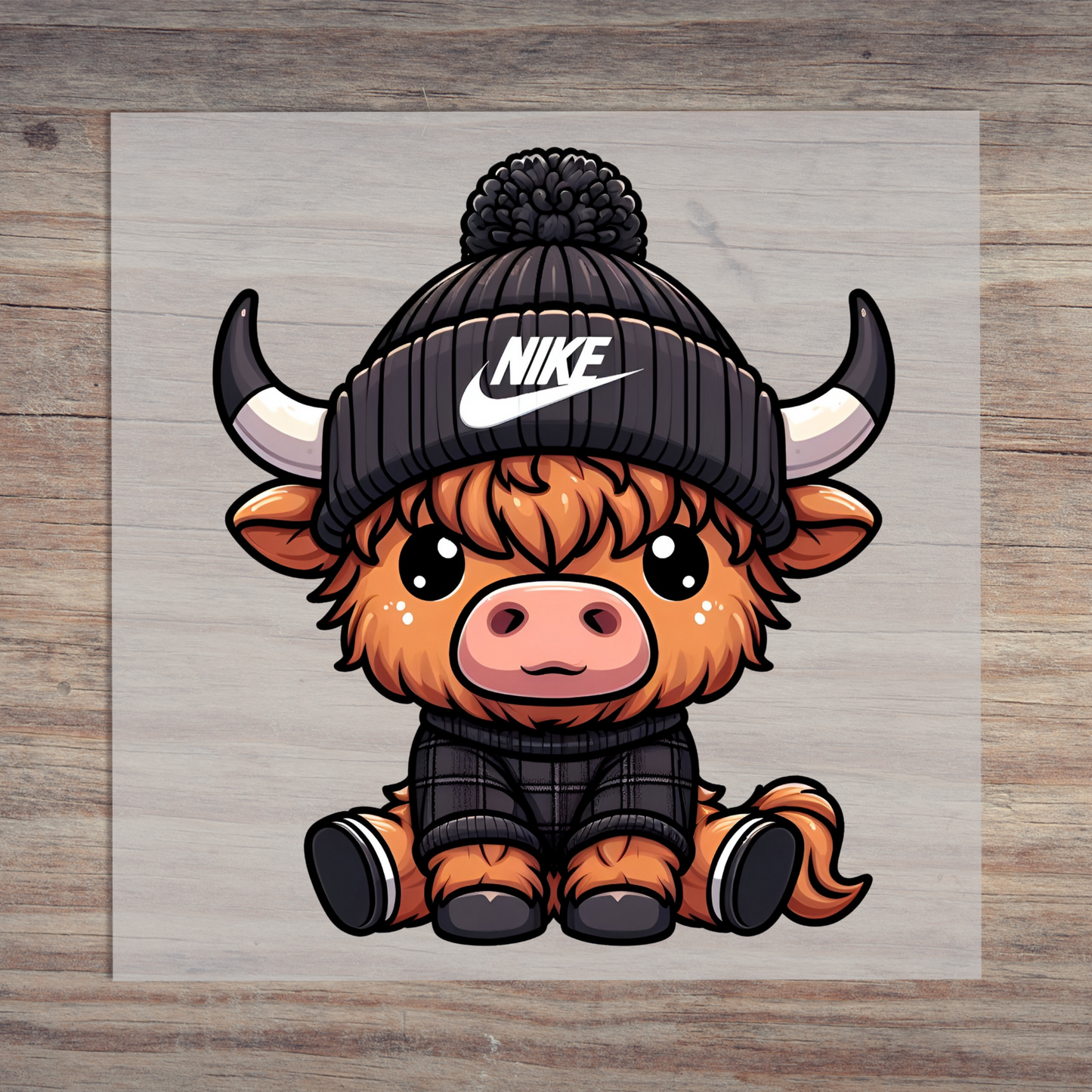 Black Hat Nike Cow