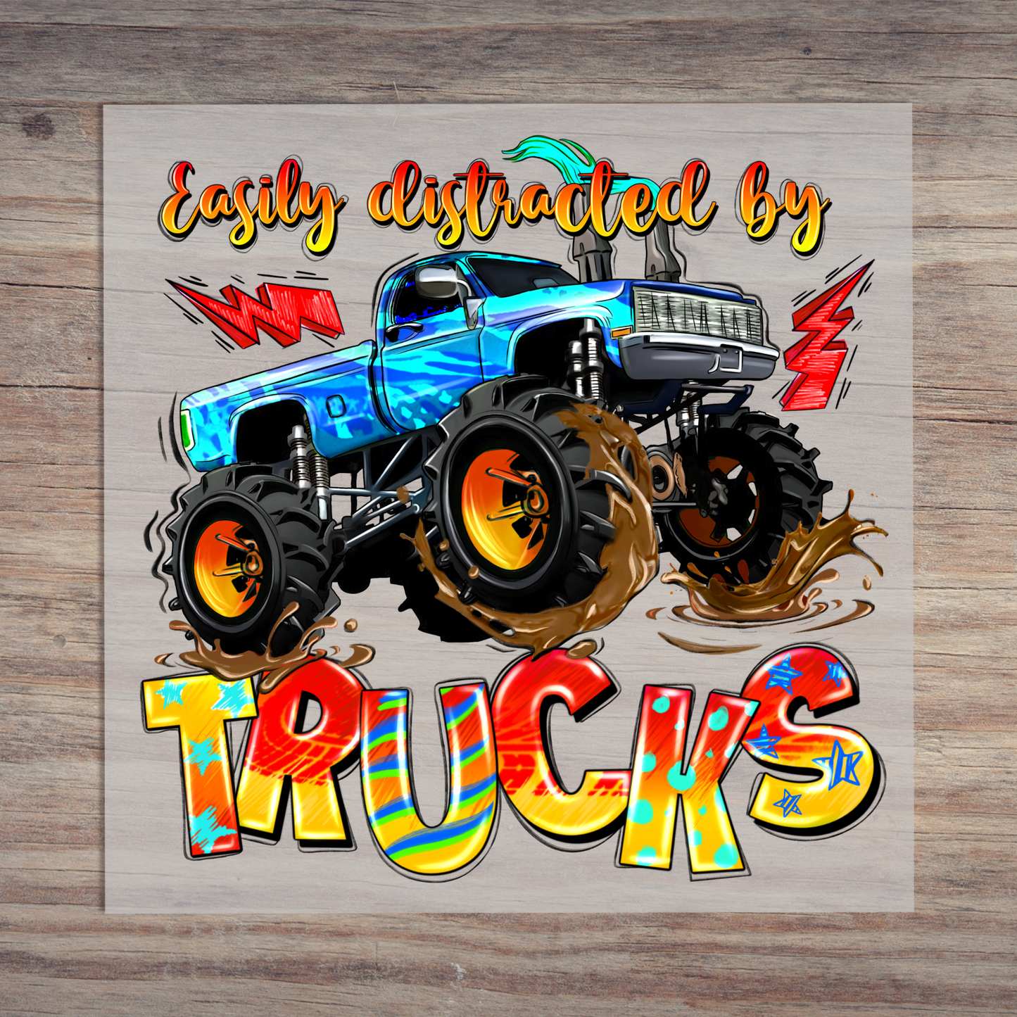 Easily Distracted By Trucks