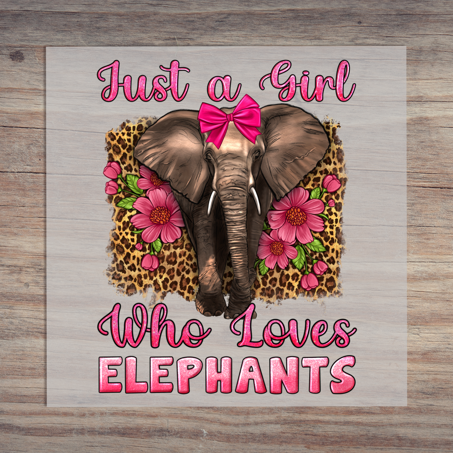 Just A Girl Who Loves Elephants