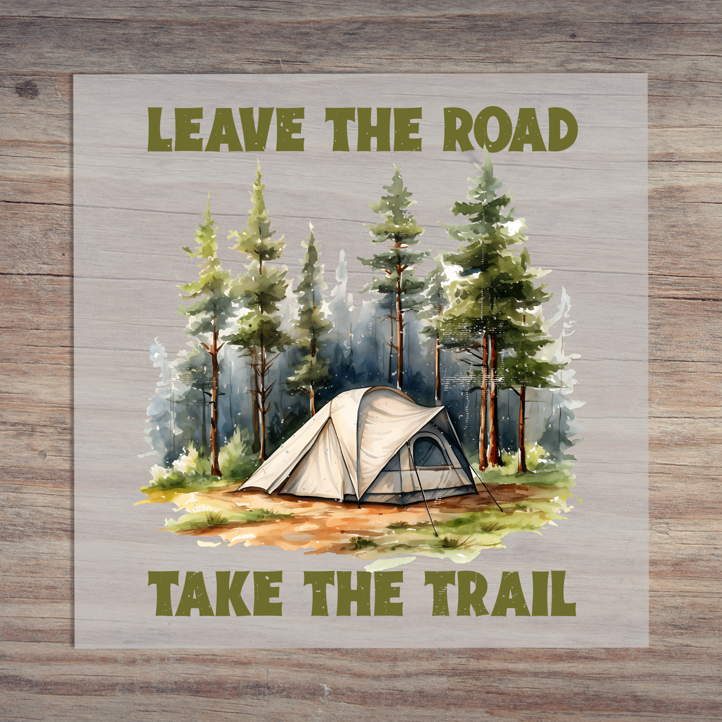 Leave The Road Take The Trail