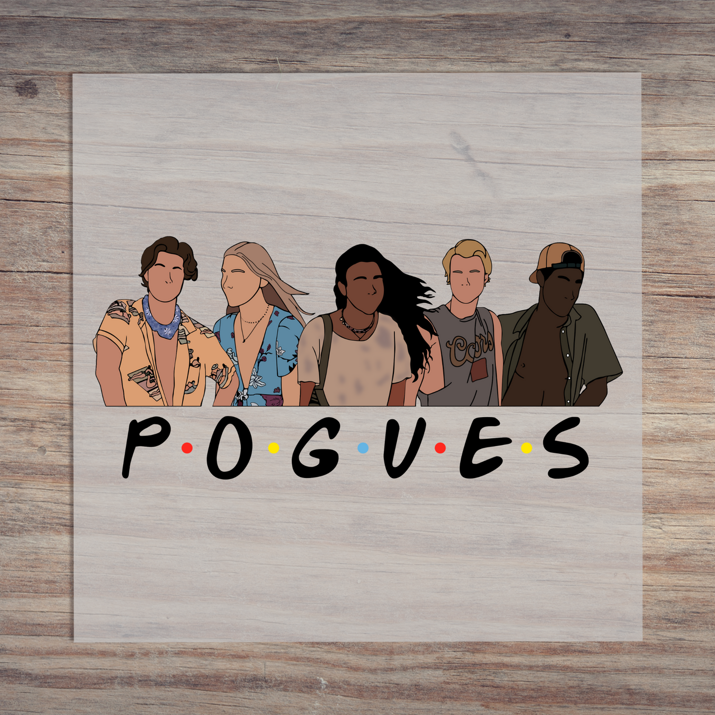Pogues Friends Black