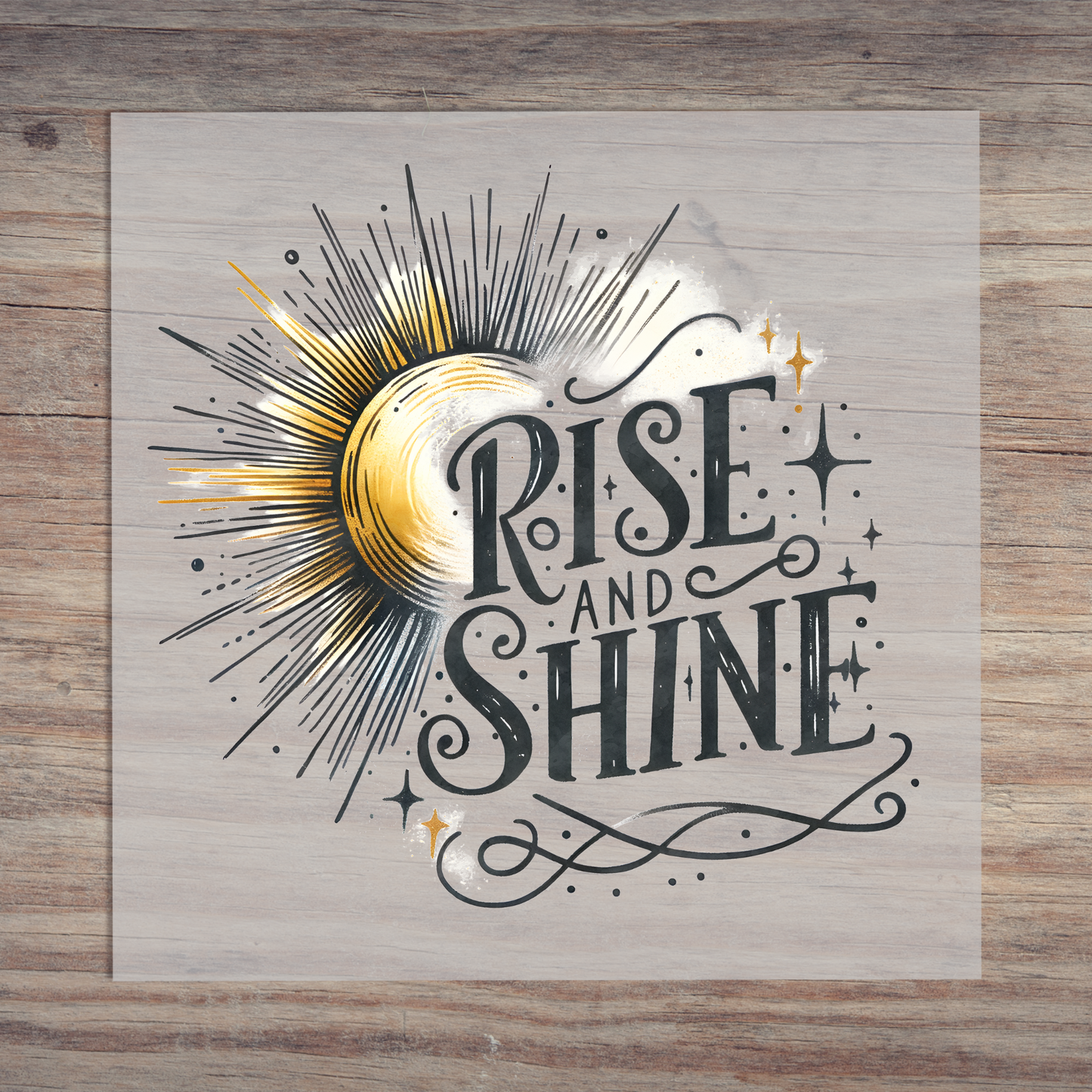 Rise and Shine Mock