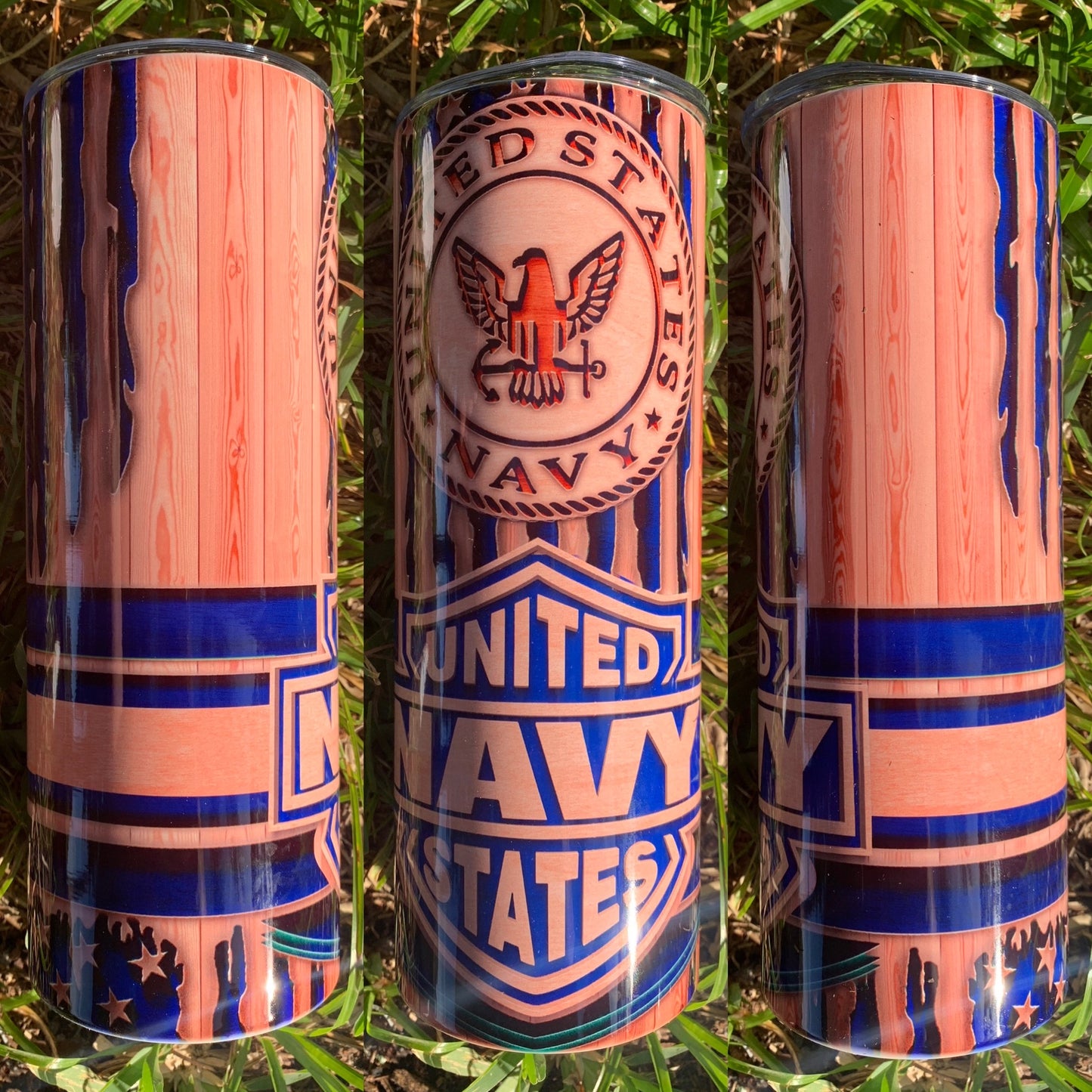 US Navy Wood Grain