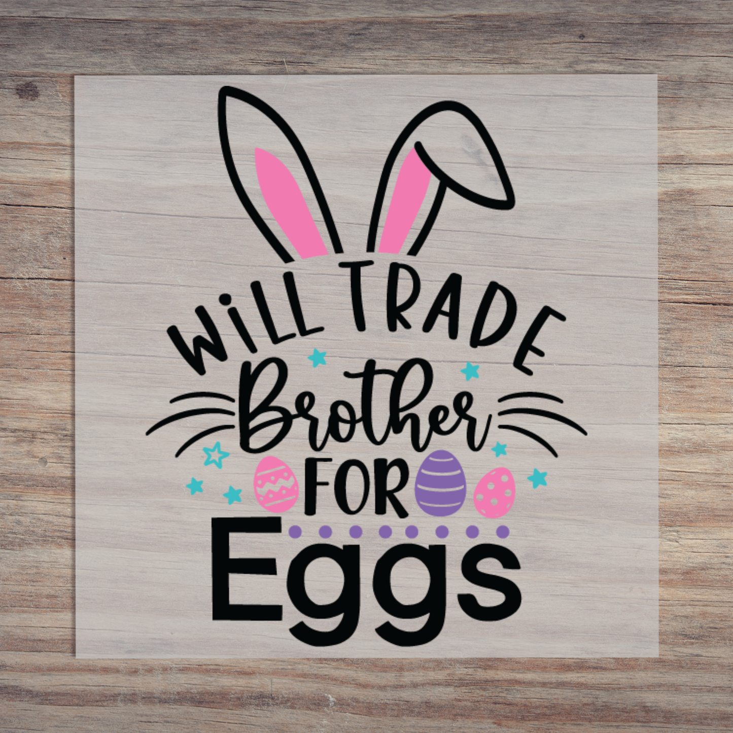 Will Trade Brother For Eggs