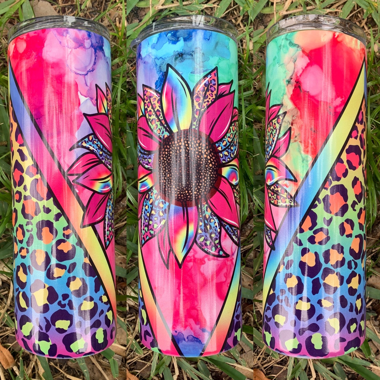 Cheetah Sunflower Lisa Frank