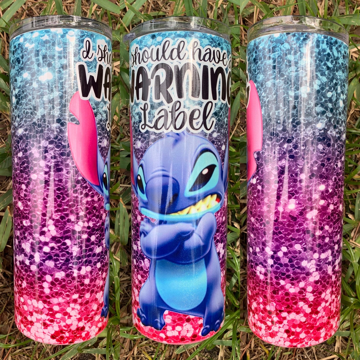 Blue Guy "Warning Label"
