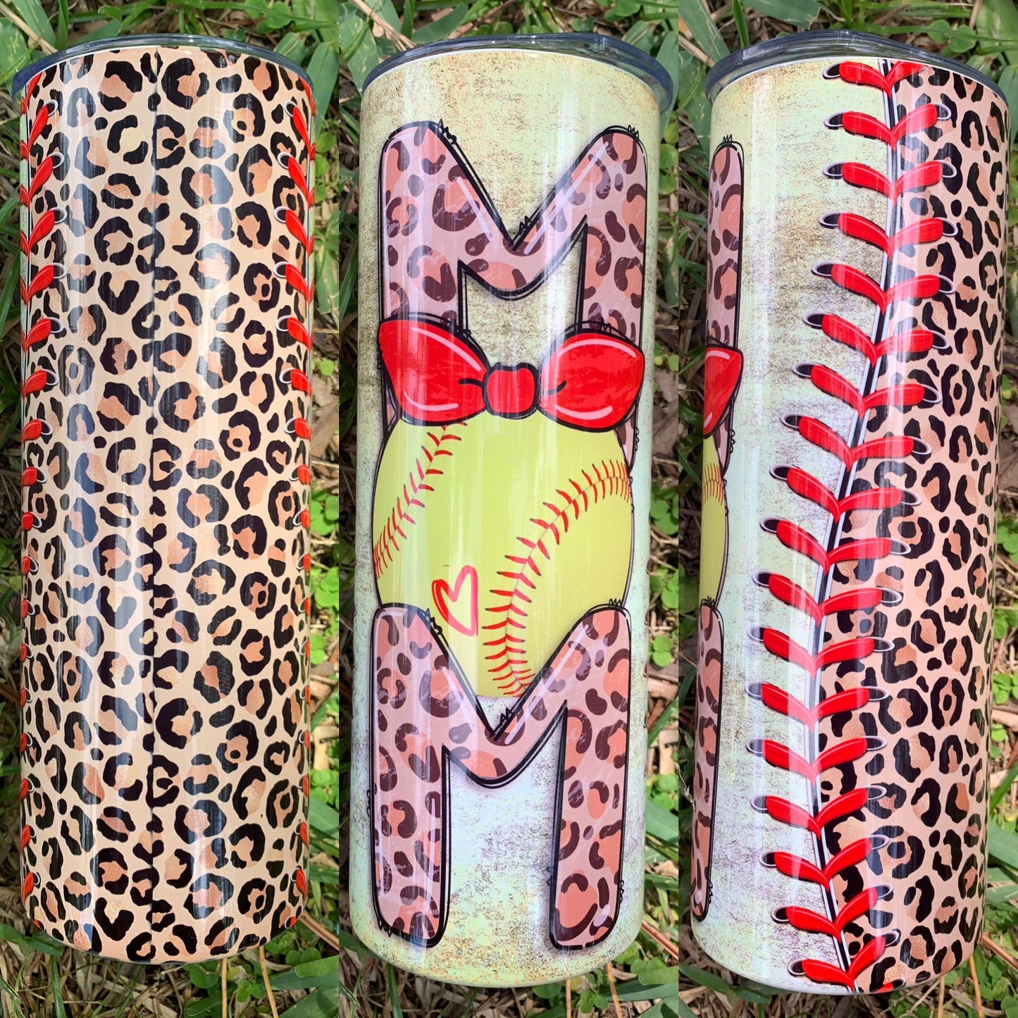 Cheetah Baseball Mom