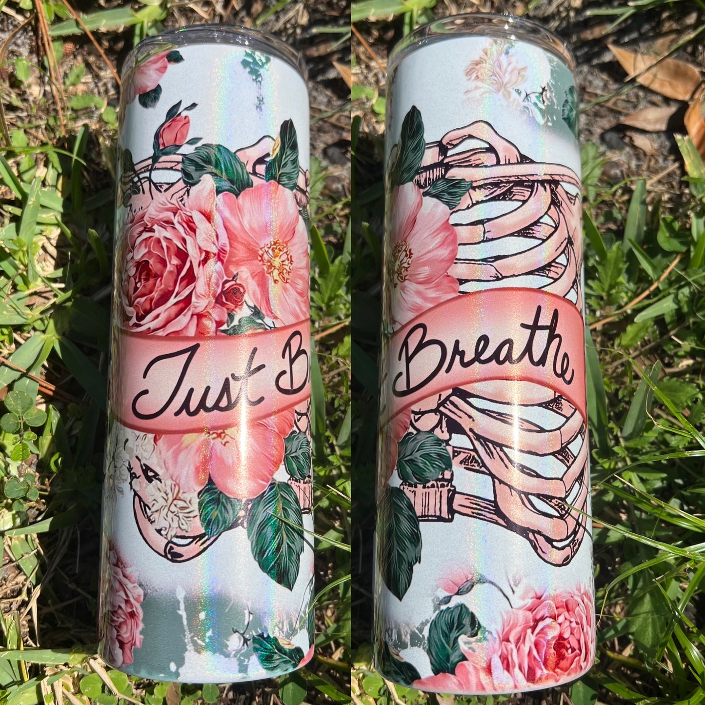 Just Breath Tumbler