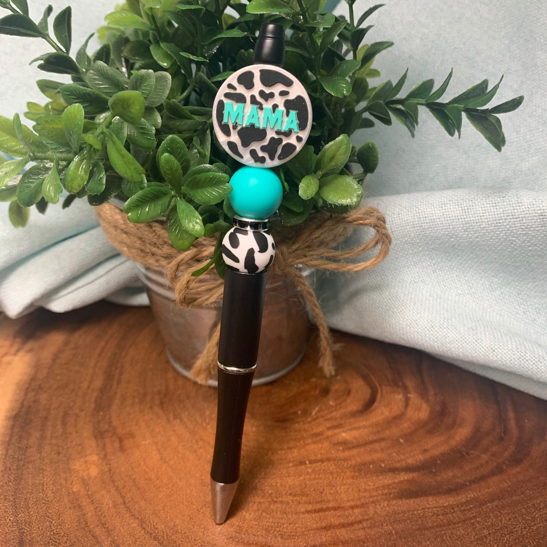 Teal Mama Cow Pen