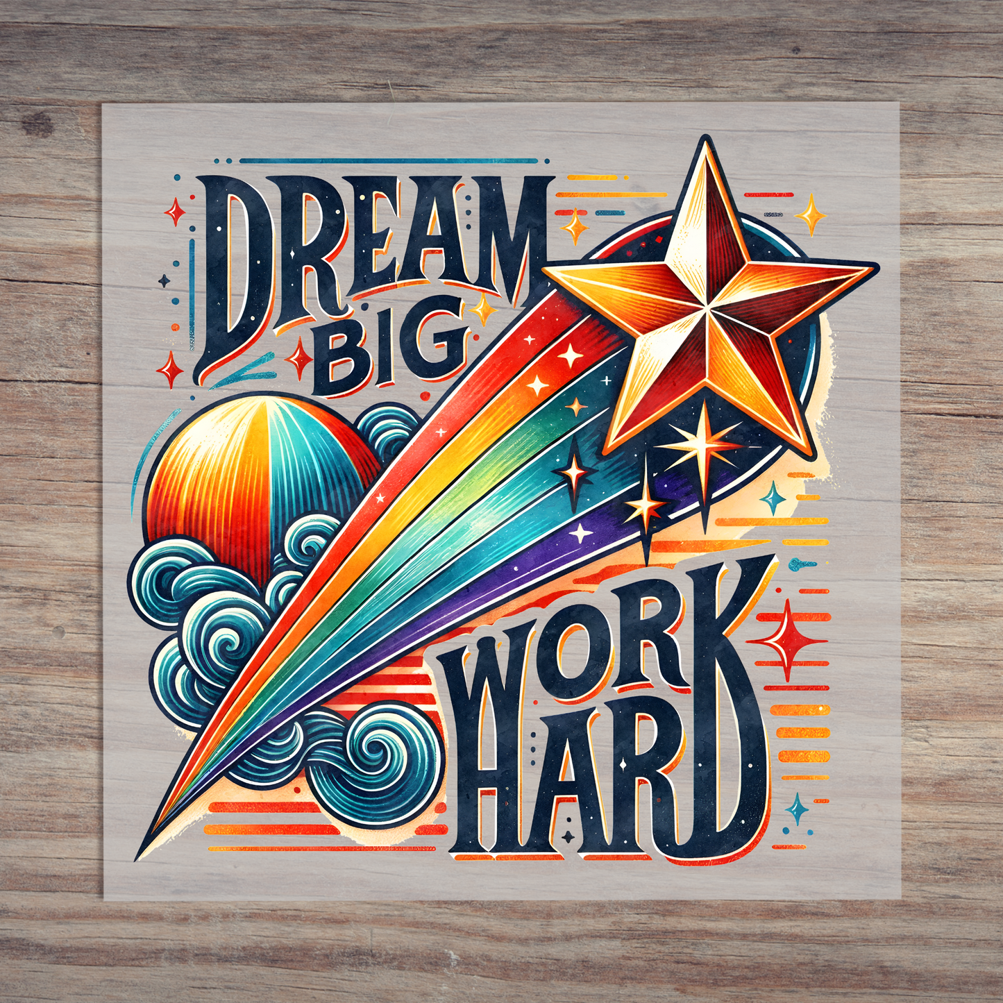 Dream Big Work Hard