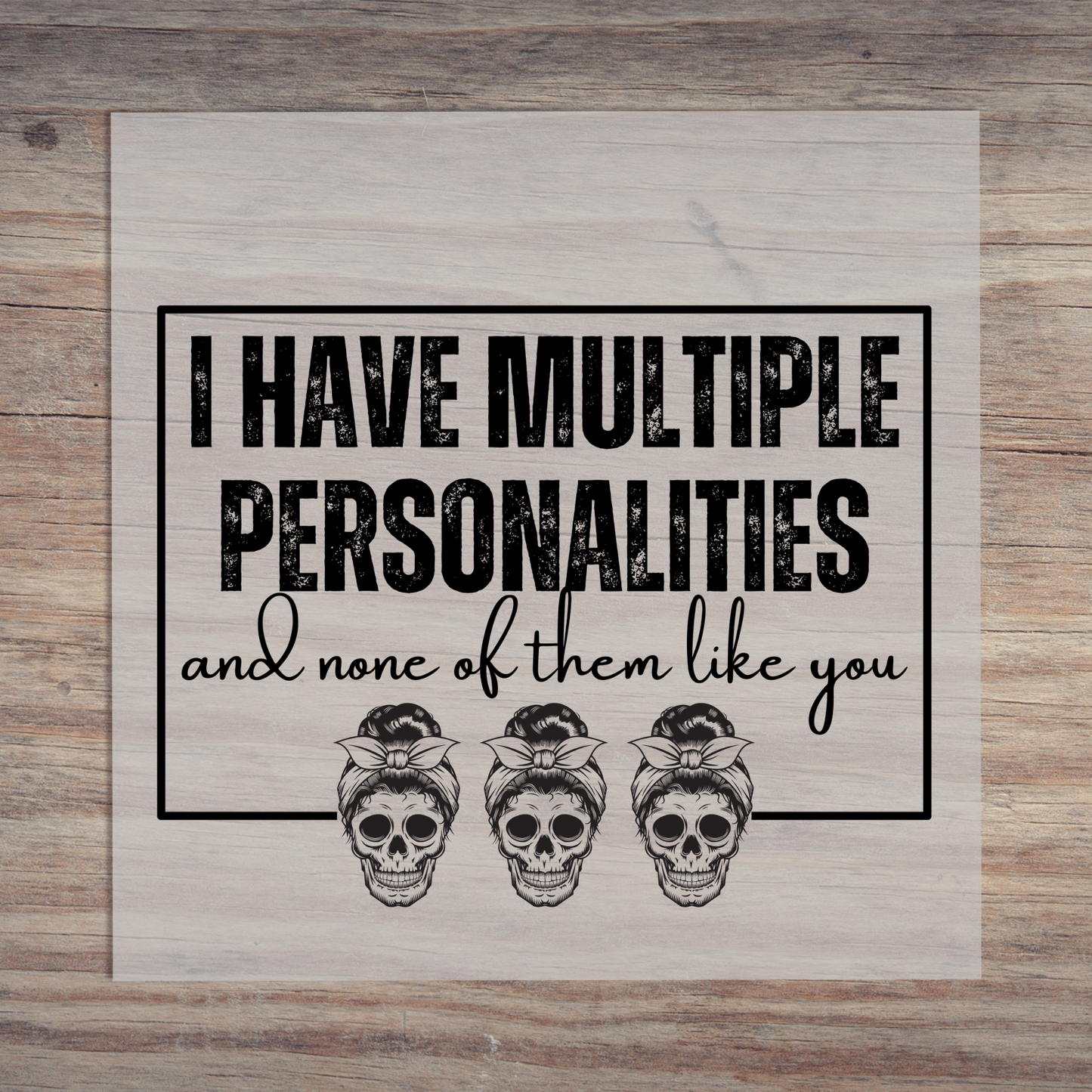 Multiple Personalities