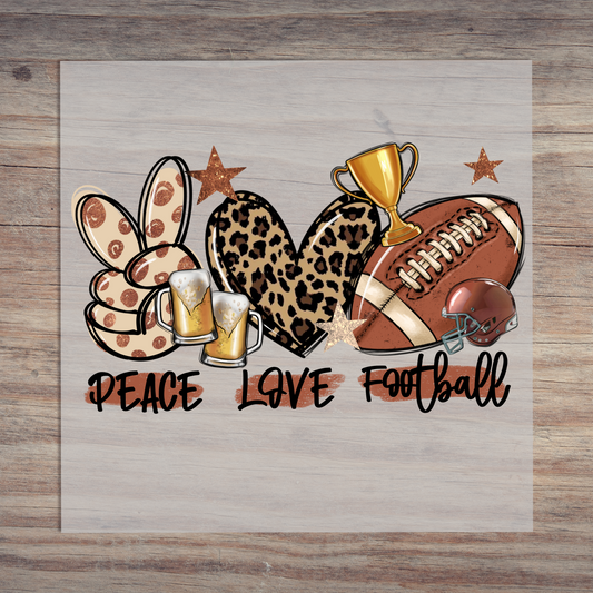 Peace Love Football