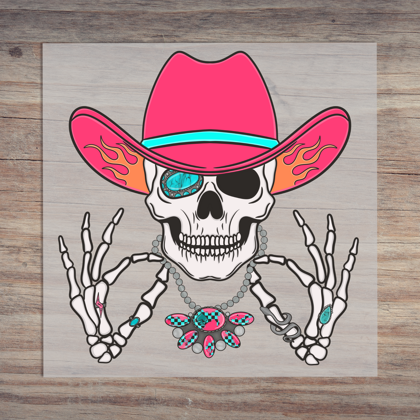 Turquoise Skelly