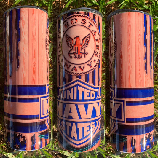 US Navy Wood Grain