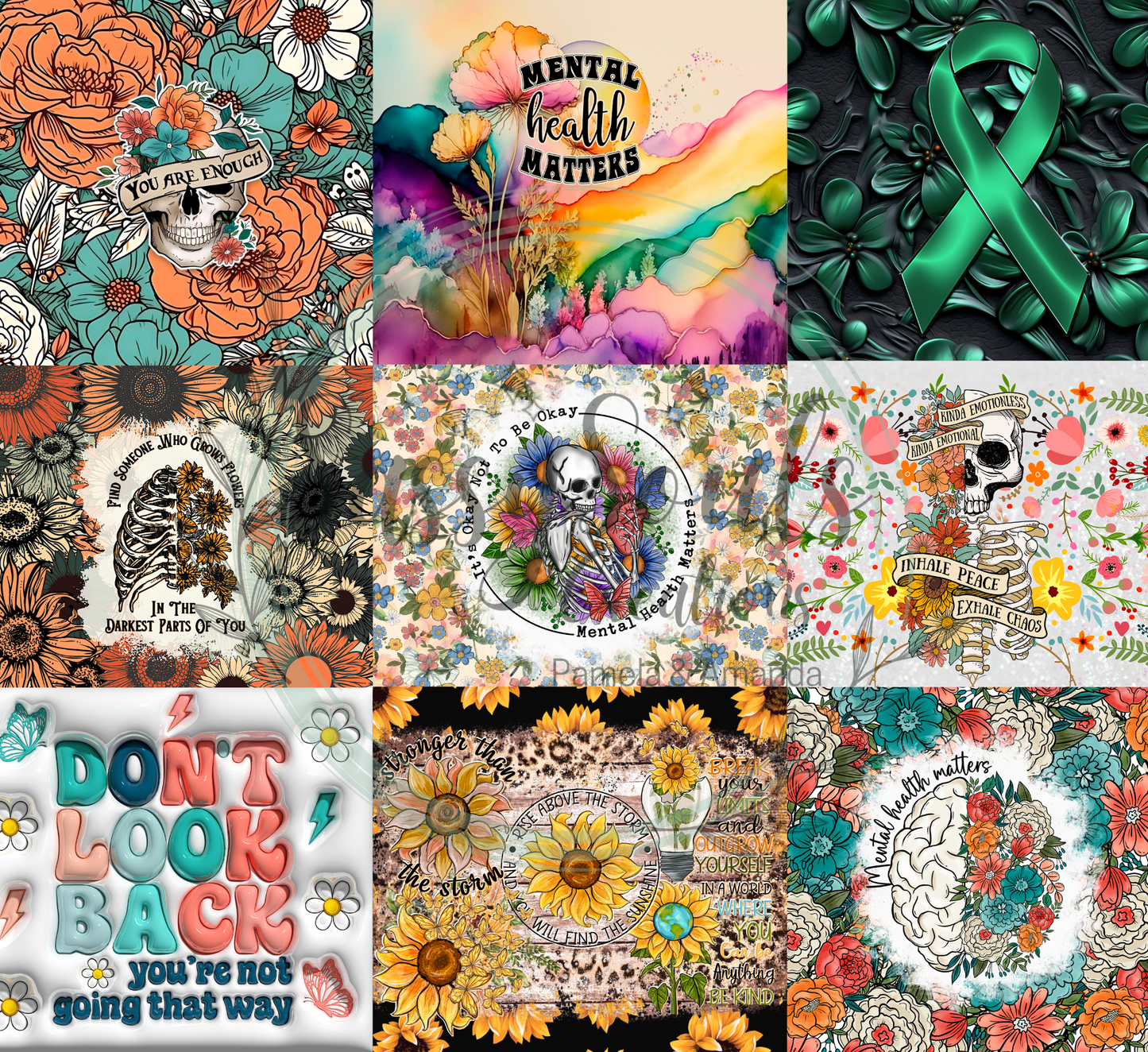 Mental Health Sublimation Bundle