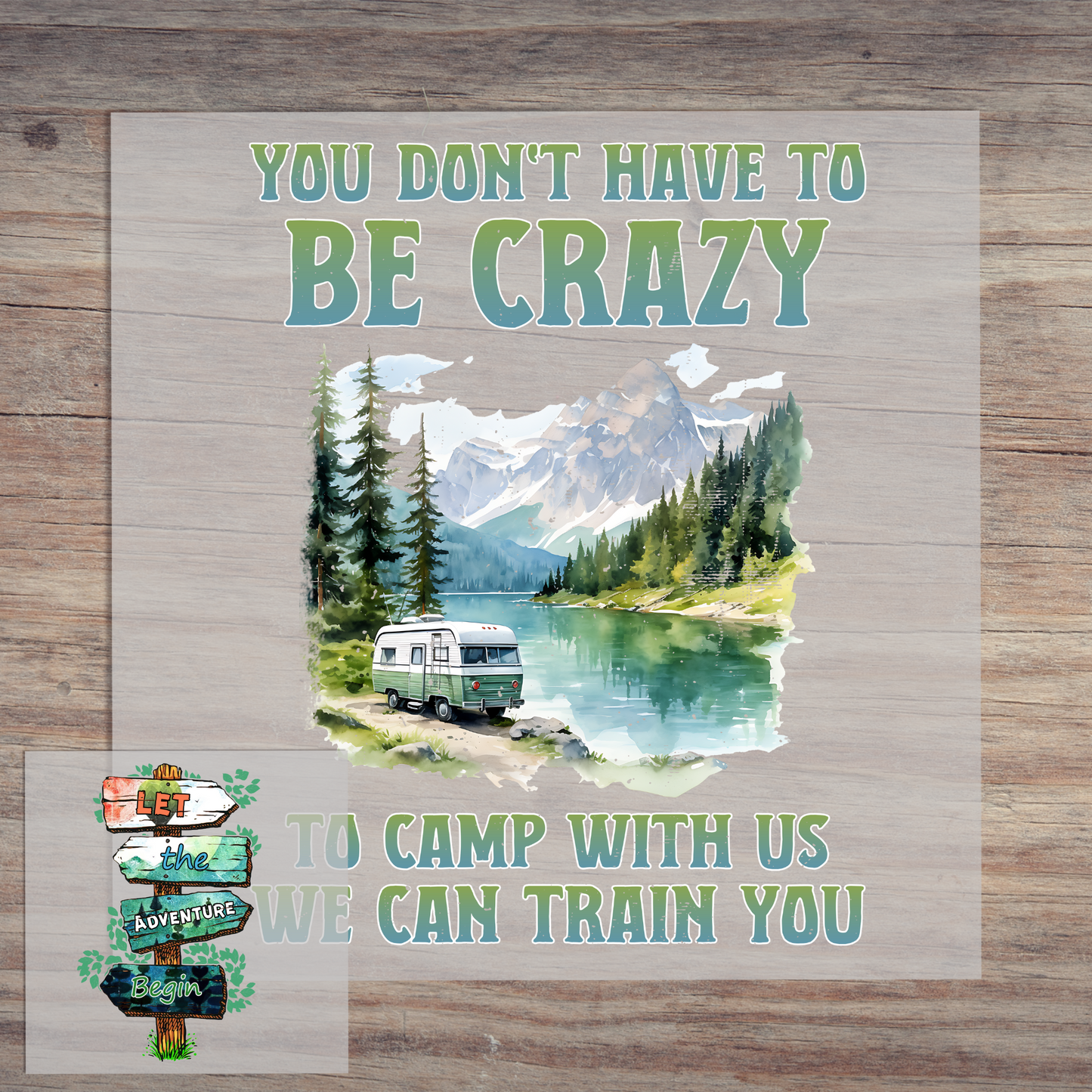 You Don't Have To Be Crazy
